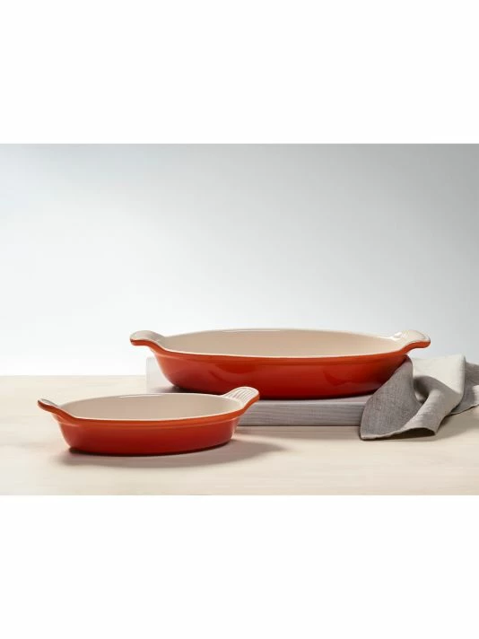 Hot Sale ❤️ Le Creuset 24oz. Heritage Stoneware Oval Au Gratin Dish 🔔 2 Hot Sale ❤️ Le Creuset 24oz. Heritage Stoneware Oval Au Gratin Dish 🔔 - Image 2