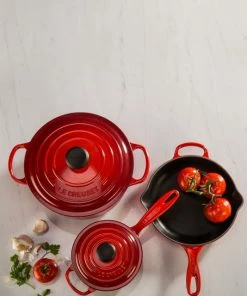 Outlet ⌛ Le Creuset Signature Iron Handle Skillet/9" Flame 🤩 -Le Creuset And Meira T store unnamed file 134