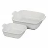 Best reviews of ⌛ Le Creuset Stoneware Two-Piece Square Baking Dish Set 👏