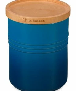 Deals 😀 Le Creuset 2.5-Quart Marseille Canister With 🛒