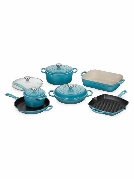 Best reviews of ๐ Le Creuset Signature Cast Iron 10-Piece Set Flame ๐ 1 Best reviews of ๐ Le Creuset Signature Cast Iron 10-Piece Set Flame ๐