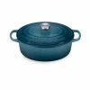 Best Pirce 🔥 Le Creuset 5-Quart Oval Covered French Oven Cerise 😀