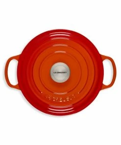 Coupon 😀 Le Creuset 4.5-Quart Signature Round Dutch Oven Cerise ⌛ -Le Creuset And Meira T store unnamed file 205