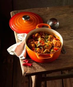 Coupon 😀 Le Creuset 4.5-Quart Signature Round Dutch Oven Cerise ⌛ -Le Creuset And Meira T store unnamed file 208