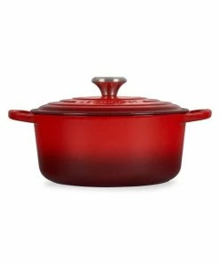 Coupon 😀 Le Creuset 4.5-Quart Signature Round Dutch Oven Cerise ⌛ -Le Creuset And Meira T store unnamed file 211