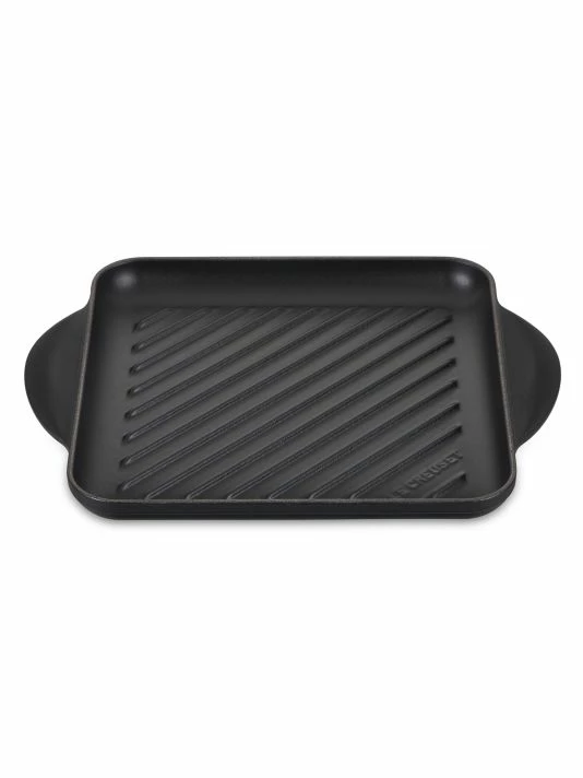 Budget 💯 Le Creuset 9.5" Cast Iron Square Grill Pan Cerise 😀 8 Budget 💯 Le Creuset 9.5" Cast Iron Square Grill Pan Cerise 😀 - Image 8