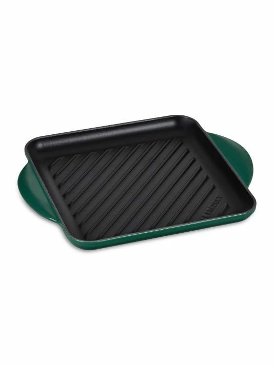 Budget 💯 Le Creuset 9.5" Cast Iron Square Grill Pan Cerise 😀 13 Budget 💯 Le Creuset 9.5" Cast Iron Square Grill Pan Cerise 😀 - Image 13