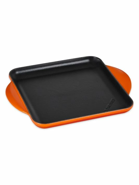 Deals 👍 Le Creuset 9.5" Cast Iron Square Griddle Pan Caribbean 😀 4 Deals 👍 Le Creuset 9.5" Cast Iron Square Griddle Pan Caribbean 😀 - Image 4