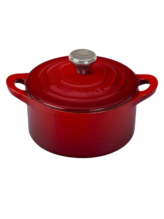 Best Pirce 😀 Le Creuset 13.25oz. Cast Iron Cocotte Flame ❤️ 1 Best Pirce 😀 Le Creuset 13.25oz. Cast Iron Cocotte Flame ❤️