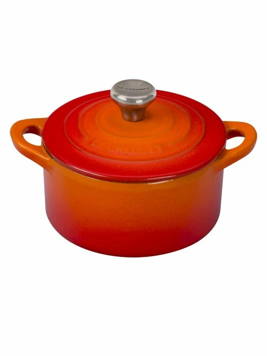 Best Pirce 😀 Le Creuset 13.25oz. Cast Iron Cocotte Flame ❤️ 5 Best Pirce 😀 Le Creuset 13.25oz. Cast Iron Cocotte Flame ❤️ - Image 5
