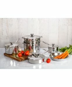 New 🔥 Le Creuset 10-Piece Stainless Steel Cookware Set 🥰 5 New 🔥 Le Creuset 10-Piece Stainless Steel Cookware Set 🥰 -Le Creuset And Meira T store unnamed file 277