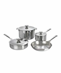 Budget 🌟 Le Creuset 7-Piece Stainless Steel Cookware Set 🥰