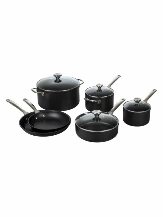 Cheapest 🤩 Le Creuset Toughened Nonstick PRO 10-Piece Pan & Pot Set 😉 1 Cheapest 🤩 Le Creuset Toughened Nonstick PRO 10-Piece Pan & Pot Set 😉