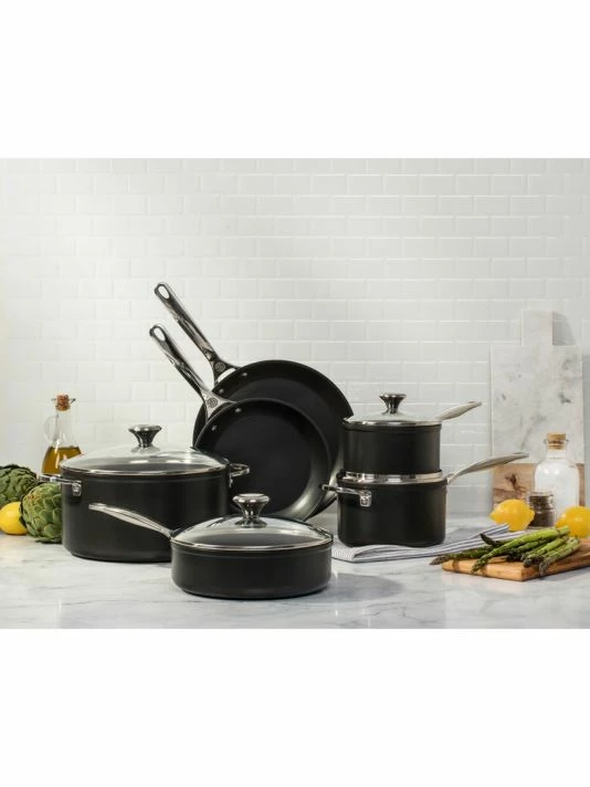 Cheapest 🤩 Le Creuset Toughened Nonstick PRO 10-Piece Pan & Pot Set 😉 2 Cheapest 🤩 Le Creuset Toughened Nonstick PRO 10-Piece Pan & Pot Set 😉 - Image 2