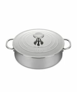 Cheapest 🛒 Le Creuset 4.5-Qt. Stainless Steel Rondeau 👍