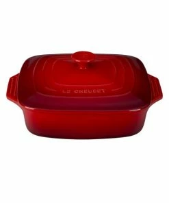 New ⭐ Le Creuset 2.29-Quart Stoneware Square Casserole 🛒