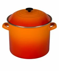 Cheap 🥰 Le Creuset 16-Quart Stockpot Cerise 👍
