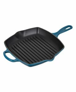 Best deal ⭐ Le Creuset 10.25" Cast Iron Square Skillet Grill 🧨