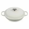 Best deal 🥰 Le Creuset 3.5-Quart Stoneware Braiser Caribbean 🛒