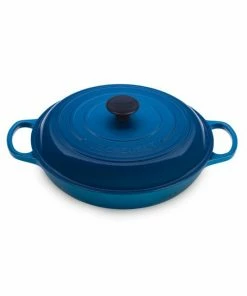 Best deal 🥰 Le Creuset 3.5-Quart Stoneware Braiser Caribbean 🛒 -Le Creuset And Meira T store unnamed file 489