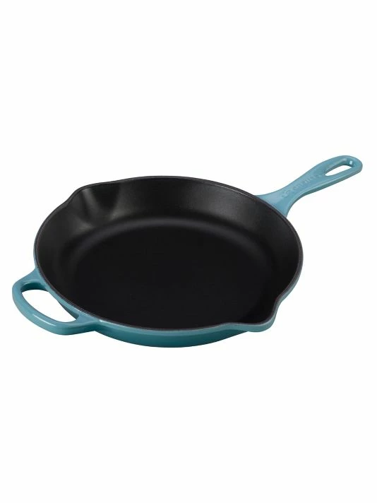 Best Pirce 🎉 Le Creuset 10.25" Signature Cast Iron Skillet Oyster 🔥 5 Best Pirce 🎉 Le Creuset 10.25" Signature Cast Iron Skillet Oyster 🔥 - Image 5