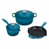Discount 😍 Le Creuset 5-Piece Signature Cast Iron Cookware Set 🛒