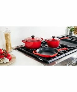 Discount 😍 Le Creuset 5-Piece Signature Cast Iron Cookware Set 🛒 -Le Creuset And Meira T store unnamed file 561