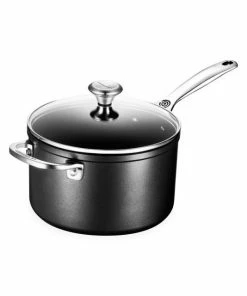 Promo 🎁 Le Creuset Toughened Nonstick PRO Saucepan With Glass Lid ✨