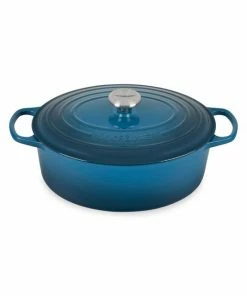 Wholesale 💯 Le Creuset 6.75-Quart Signature Cast Iron Oval Dutch Oven 🥰