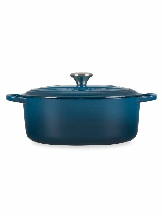 Wholesale 💯 Le Creuset 6.75-Quart Signature Cast Iron Oval Dutch Oven 🥰 2 Wholesale 💯 Le Creuset 6.75-Quart Signature Cast Iron Oval Dutch Oven 🥰 - Image 2