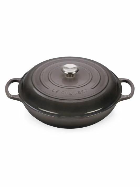 New ✨ Le Creuset 5-Quart Signature Cast Iron Braiser White 💯 9 New ✨ Le Creuset 5-Quart Signature Cast Iron Braiser White 💯 - Image 9