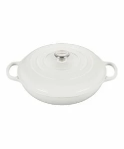 New ✨ Le Creuset 5-Quart Signature Cast Iron Braiser White 💯 19 New ✨ Le Creuset 5-Quart Signature Cast Iron Braiser White 💯 -Le Creuset And Meira T store unnamed file 608