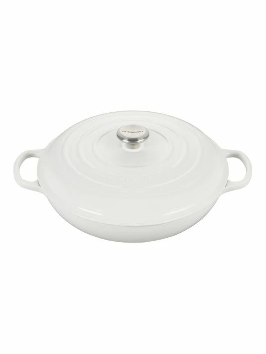 New ✨ Le Creuset 5-Quart Signature Cast Iron Braiser White 💯 10 New ✨ Le Creuset 5-Quart Signature Cast Iron Braiser White 💯 - Image 10