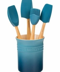 Best reviews of ⌛ Le Creuset 5-Piece Utensil & Stoneware Crock Set Oyster 👍 -Le Creuset And Meira T store unnamed file 613