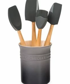 Best reviews of ⌛ Le Creuset 5-Piece Utensil & Stoneware Crock Set Oyster 👍 -Le Creuset And Meira T store unnamed file 615