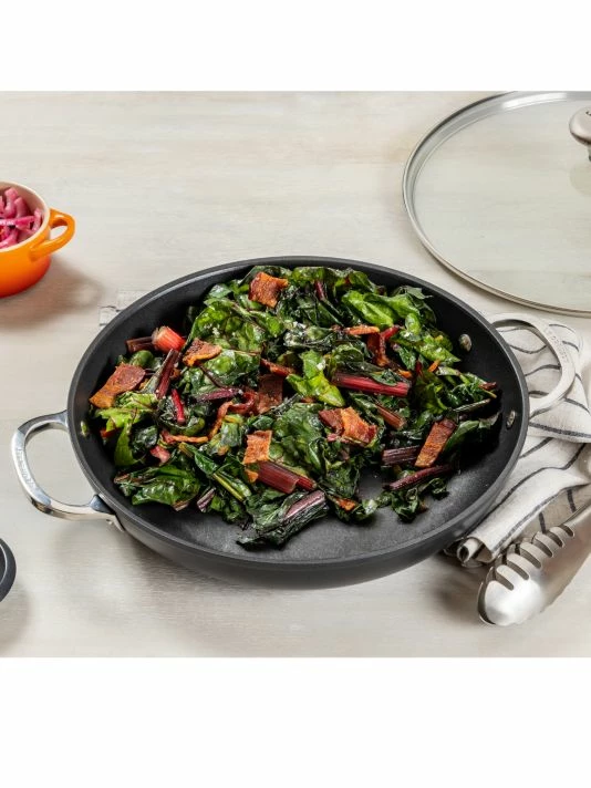 Discount ๐ Le Creuset Toughened Nonstick PRO 4-Quart Shallow Casserole/Braiser & Glass Lid โ๏ธ 2 Discount ๐ Le Creuset Toughened Nonstick PRO 4-Quart Shallow Casserole/Braiser & Glass Lid โ๏ธ - Image 2