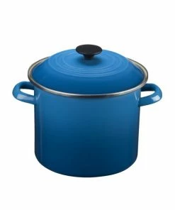Cheapest 🌟 Le Creuset 8-Quart Enameled Steel Stockpot Carribbean ❤️ -Le Creuset And Meira T store unnamed file 642
