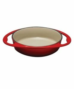 Discount 😀 Le Creuset 2-Quart Heritage Cast Iron Tart Dish ✔️