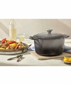 Buy 😍 Le Creuset 5.25-Quart Deep Round Dutch Oven Marseille 😀 -Le Creuset And Meira T store unnamed file 687