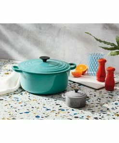 Buy 😍 Le Creuset 5.25-Quart Deep Round Dutch Oven Marseille 😀 -Le Creuset And Meira T store unnamed file 690