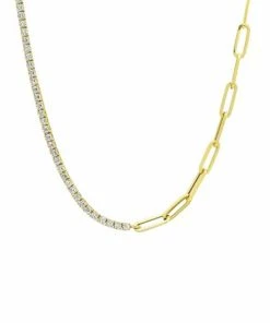 Cheapest 🤩 Meira T Half & Half Diamond Necklace 😀