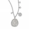 Brand new 🔔 Meira T Diamond & 14K White Gold Ice Disc Necklace 🥰