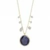 Coupon 🤩 Meira T 14K Gold, Diamond & Sapphire Charm Necklace ⌛