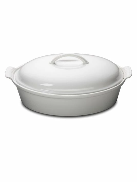 Best deal 🎉 Le Creuset Heritage Stoneware Oval Casserole White 🥰 2 Best deal 🎉 Le Creuset Heritage Stoneware Oval Casserole White 🥰 - Image 2