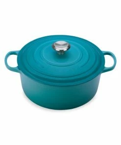 Wholesale 🔔 Le Creuset 7.25-Quart Signature Cast Iron Round Dutch Oven Meringue 💯