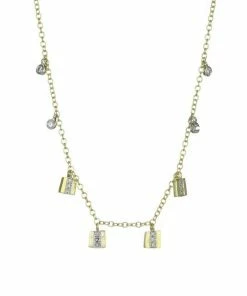 Flash Sale ✨ Meira T 14K Yellow Gold, 14K White Gold & Diamond Charm Necklace 🎁