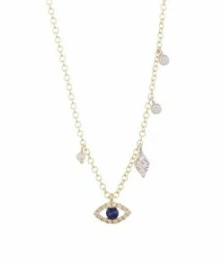 Flash Sale ✔️ Meira T 14K Gold & Diamond Evil Eye Necklace ✔️