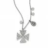 Budget 😍 Meira T Diamond & 14K White Gold Cross Necklace 🎉