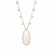 Cheapest ⌛ Meira T 14K Rose Gold, 14K White Gold, Pink Opal & Diamond Pendant Necklace 😍