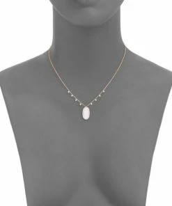 Cheapest ⌛ Meira T 14K Rose Gold, 14K White Gold, Pink Opal & Diamond Pendant Necklace 😍 -Le Creuset And Meira T store unnamed file 902